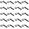 Amazon Basics 6-Outlet Surge Protector Power Strip with 200J Protection, Circuit Breaker, 2ft Extension Cord, Black, 20-Pack