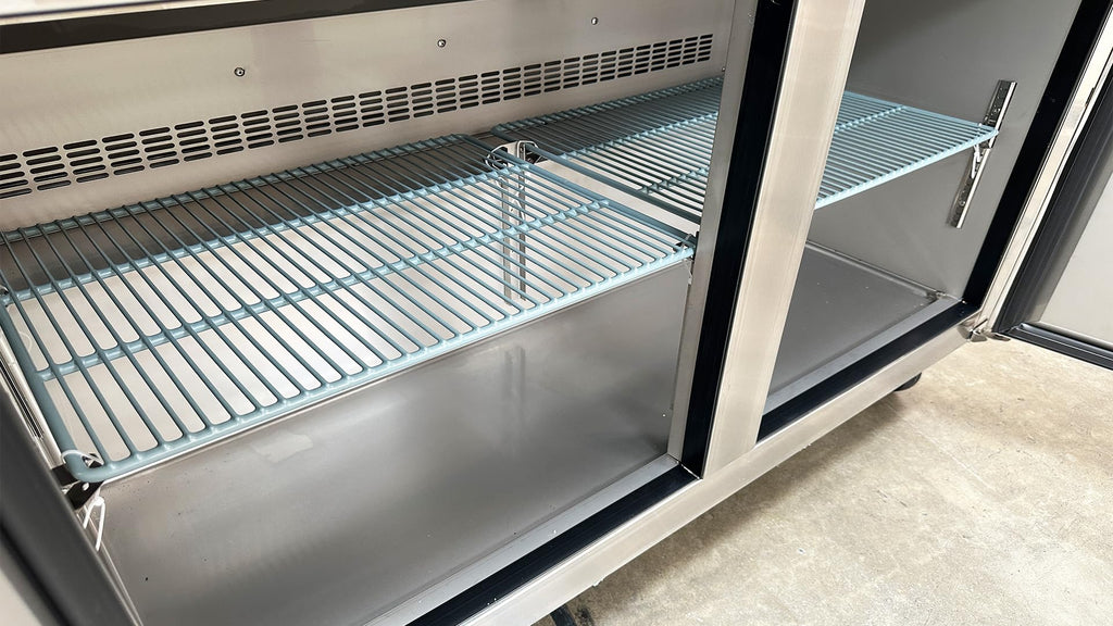 Commercial Sandwich Prep Table Refrigerator, ETL Salad Pizza Fridge Cooler, 48" W 11.47 cu.ft.. Fan Cooling, Salad Bar with Cut Board for Buffet Restaurant, Bar, Shop ASR-12376