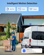 ANNKE Home Wired Camera Security System with Audio, 8X 1080P Cams, 1TB HDD