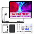passonTR for iPad Pro 11 Inch 1st (2018)/2nd Gen (2020) LCD Touch Screen Replacement| Fits A1980 A2013 A1934 A1979 A2068 A2230 A2228 A2231 | Digitizer Assembly with Repair Kit