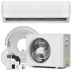 Mountman 12000 BTU Mini Split AC/Heating System,19 SEER2 110/120V Energy Efficient Ductless Inverter System,Cools Up to 750 Sq.Ft with Pre-Charged Condenser,Heat Pump & Installation Kits