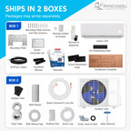 MRCOOL DIY Select 24000 BTU Mini Split AC/Heating System, 230V Heat Pump