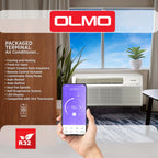 OLMO 12,000 BTU PTAC with Heating & Wireless Smart Kit