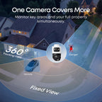 eufy Security NVR System E50, 8-Cam Kit, 4K Dual-Lens Bullet-PTZ, 4TB HDD