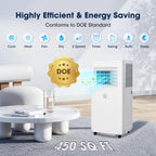 Portable Air Conditioner 10000 BTU, Smart Portable AC Unit with App Control
