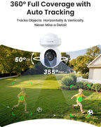 REOLINK 8CH 4K Security Camera System with PT Auto-Tracking RLK8-800PT4