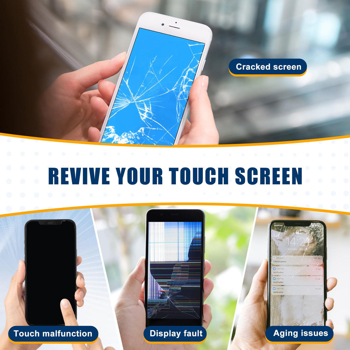 10 Gen LCD Display Replacement Compatible with i-Pad 10 Gen