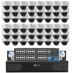 4COVR 16 Channel Security Camera System 5MP PoE with 4TB HDD, LY54AX5M1612