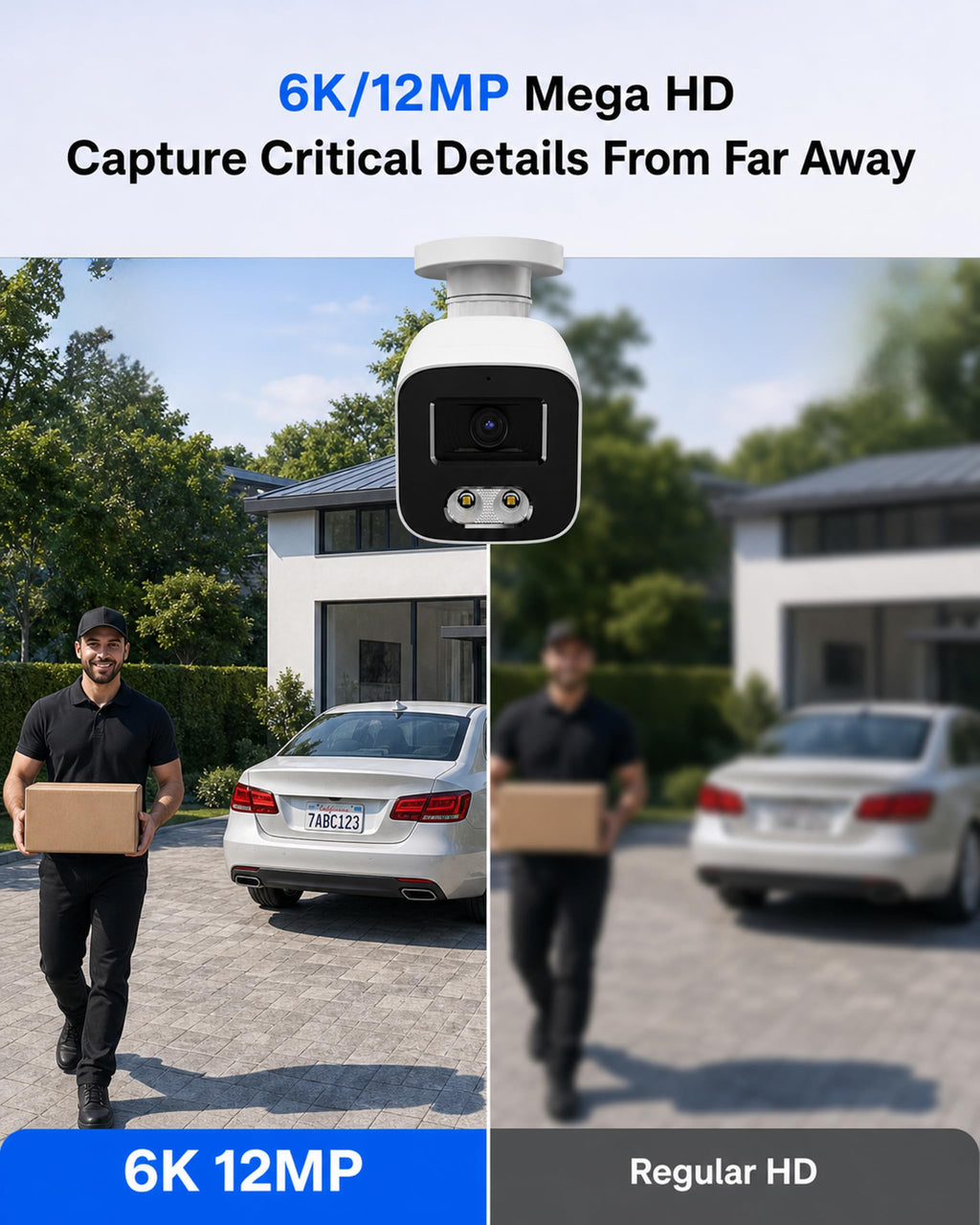 Swann EliteX 12MP 6K Security Camera System, 4 Bullet PoE NVR, 2TB HDD