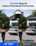 Swann EliteX 12MP 6K Security Camera System, 4 Bullet PoE NVR, 2TB HDD