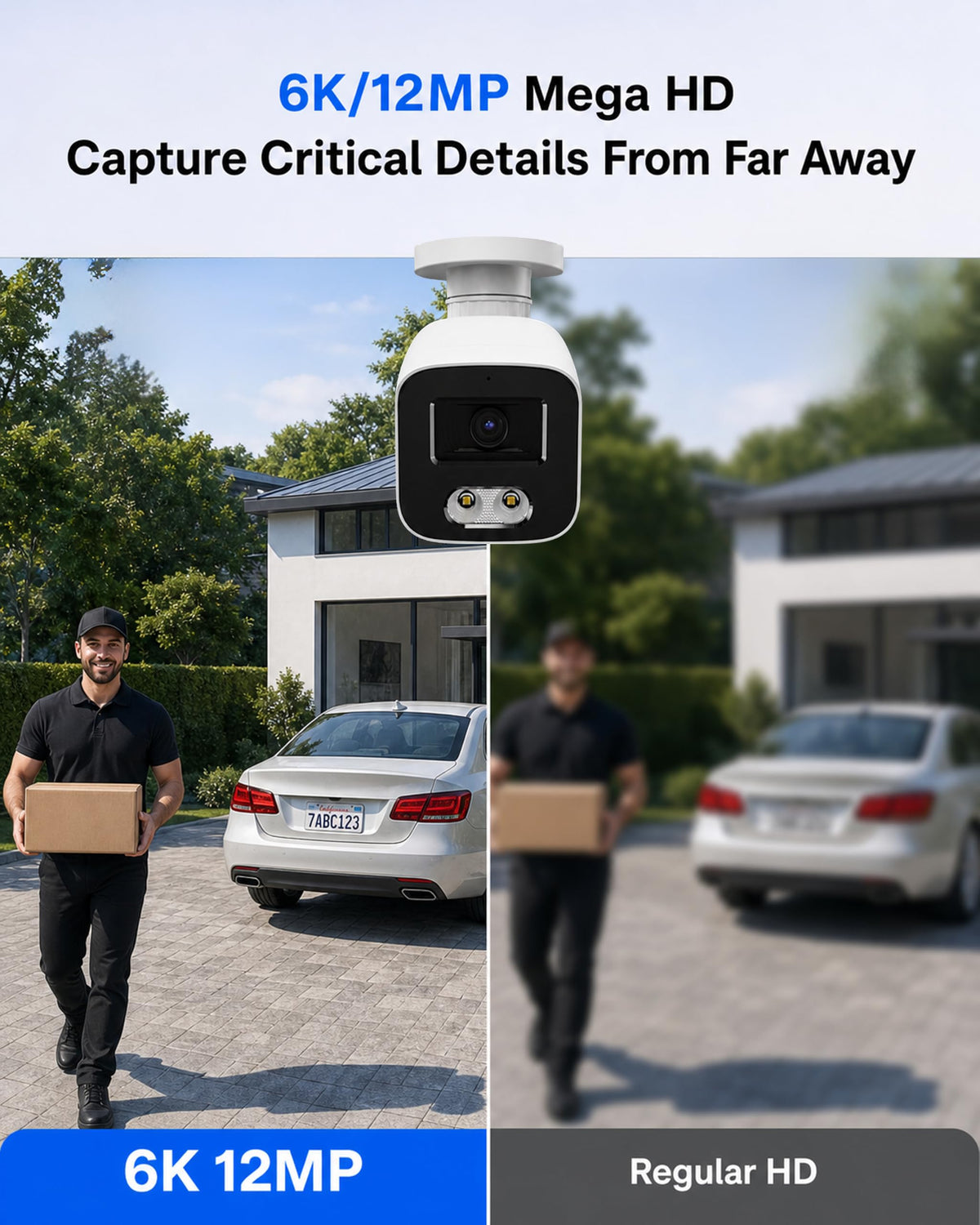 Swann EliteX 12MP 6K Security Camera System, 4 Bullet PoE NVR, 2TB HDD