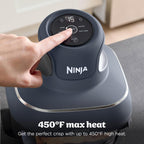 Ninja Crispi Glass Air Fryer, 4-in-1, Grey, FN101GY