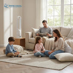MRCOOL MrBreeze 4K BTU Bladeless Heating & Cooling Tower Fan