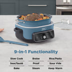 Ninja® PossibleCooker™ PRO Plus 9-in-1, 8.5-qt, Blue Macaron, MC2001