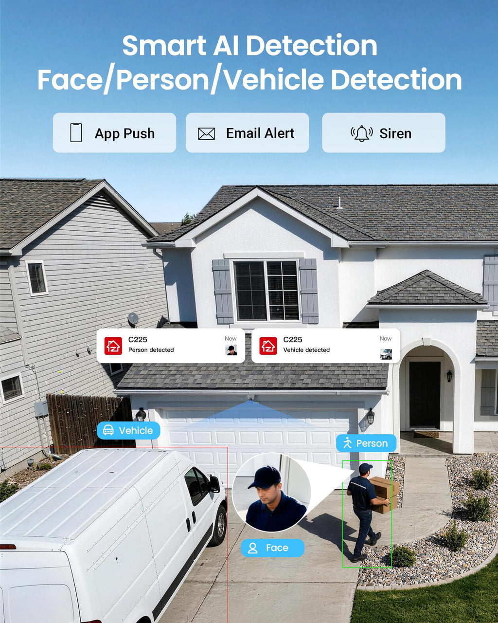 ZOSI 4K 16CH PoE Security Camera System, 12x 8MP Outdoor Cameras, 4TB HDD