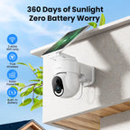 GALAYOU Security Cameras Wireless Outdoor with Solar Powered, R6 4Pack