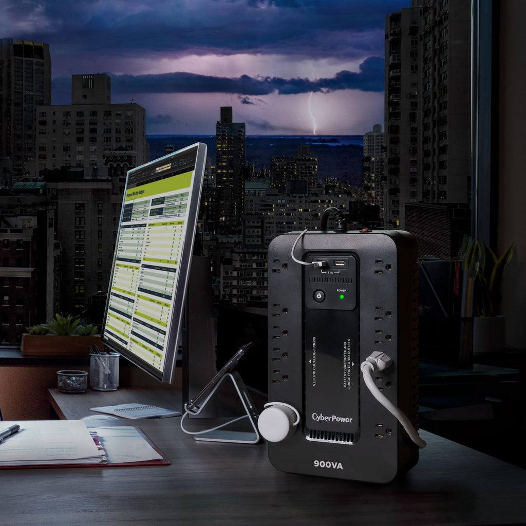 CyberPower ST900U Standby UPS Battery Backup and Surge Protector