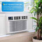 18000 BTU Window Air Conditioner & Heater Combo – APP & Remote Control
