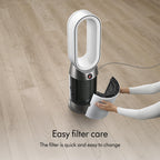 Dyson Purifier Hot+Cool Gen1 HP10 - HEPA Air Purifier, Fan & Heater, 350° Oscillation, 10 Levels, bladeless (White)