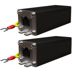 Ethernet Surge Protector (10 Pc) 2.5 Gigabit PoE++ GDT and TVS All 4 Pairs