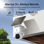 eufy Security SoloCam E42, 4-Cam Kit, 4K Solar Security Camera