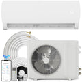 Mountman 12000 BTU Mini Split AC/Heating System with Alexa,19 SEER2 115V Ductless Mini Split Air Conditioner,Energy Efficient Split AC with Pre-Charged Condenser,Installation Kit, Up to 750 Sq.Ft