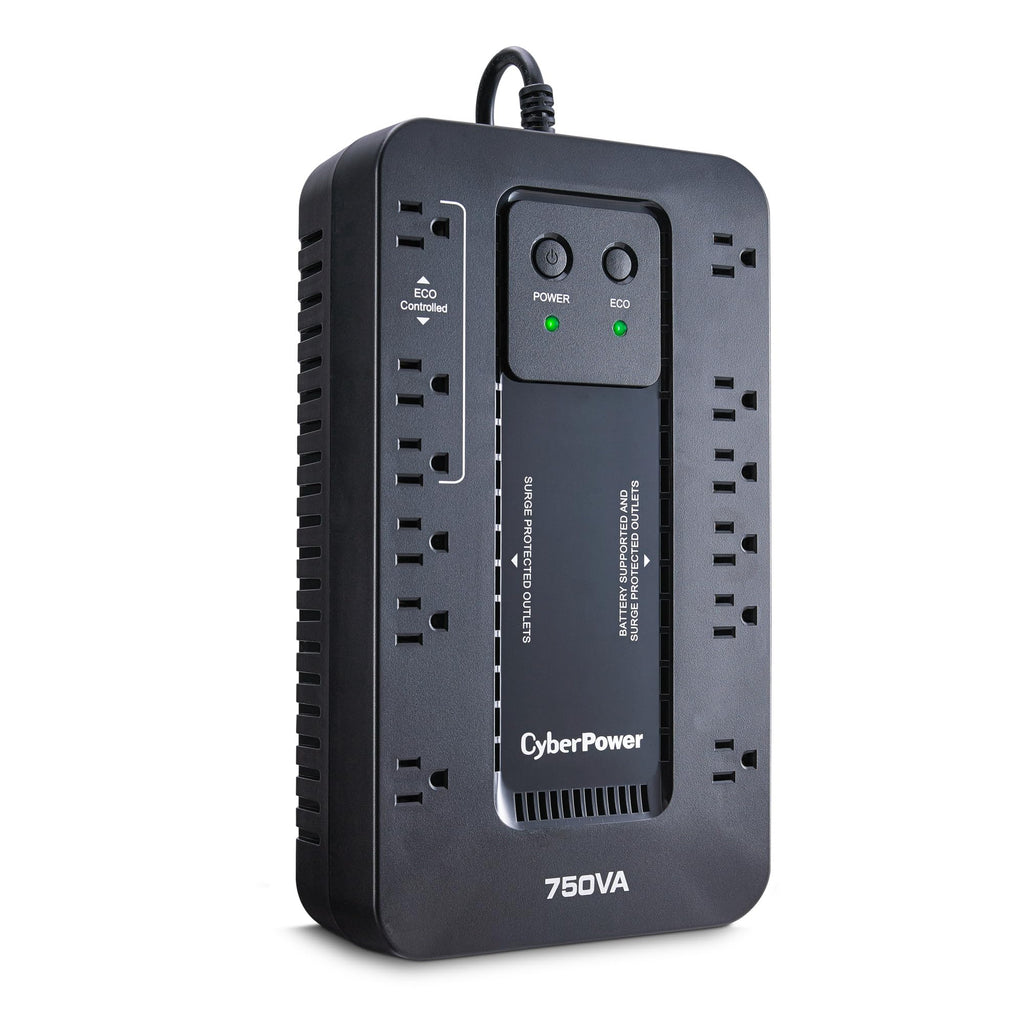 CyberPower EC850LCD Ecologic UPS Battery Backup and Surge Protector