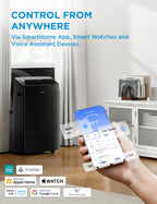 Midea Duo 14,000 BTU Portable Air Conditioner with Heat, Inverter Quiet
