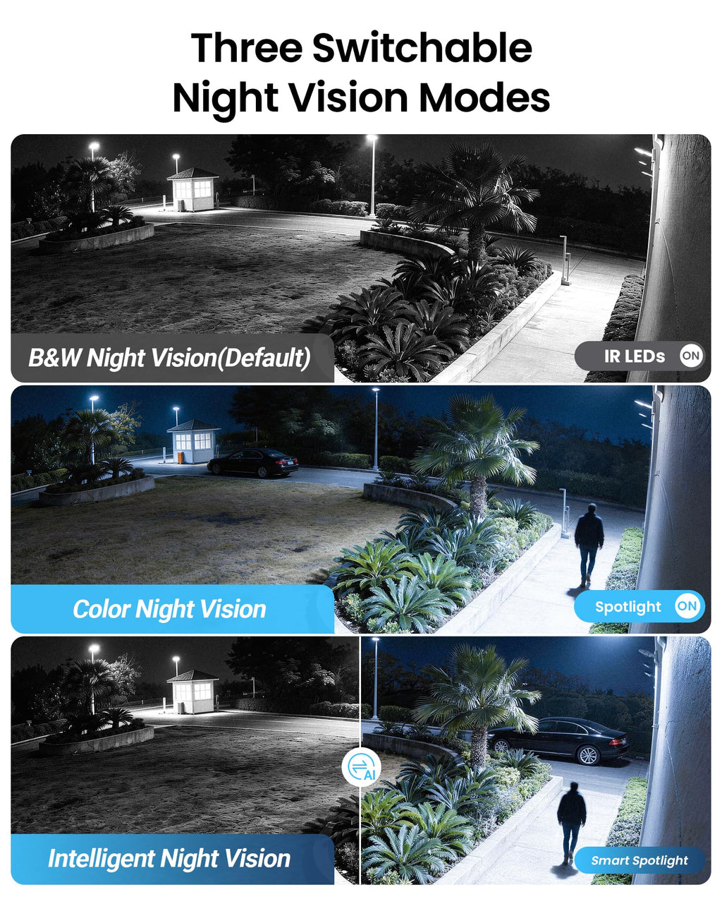 ZOSI 4K 16CH PoE Security Camera System, 12x 8MP Outdoor Cameras, 4TB HDD