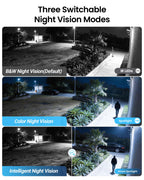 ZOSI 4K 16CH PoE Security Camera System, 12x 8MP Outdoor Cameras, 4TB HDD